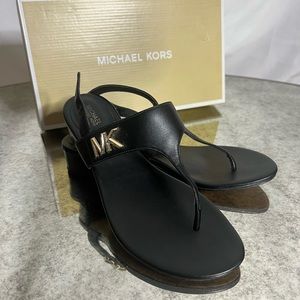 Michael Kors Black Thing Sandal